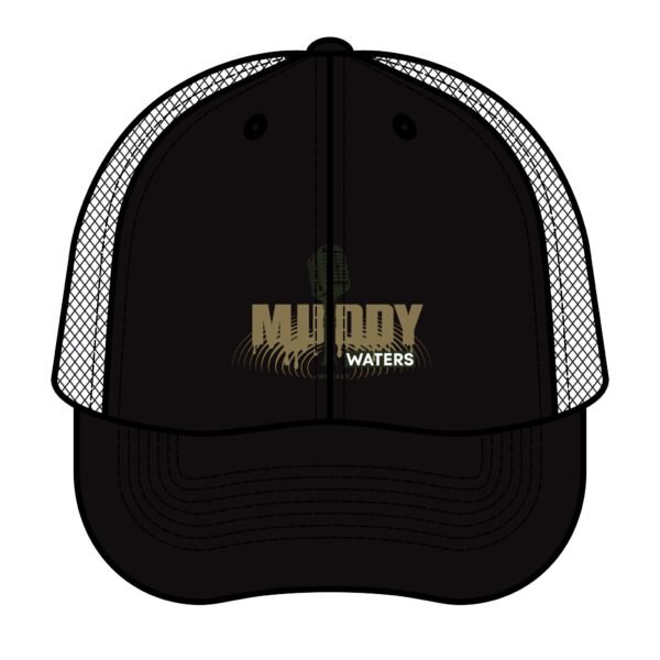Muddy Waters Retro Trucker Hat - Classic Hip-Hop Vibe, Perfect for Music Lovers and Everyday Wear