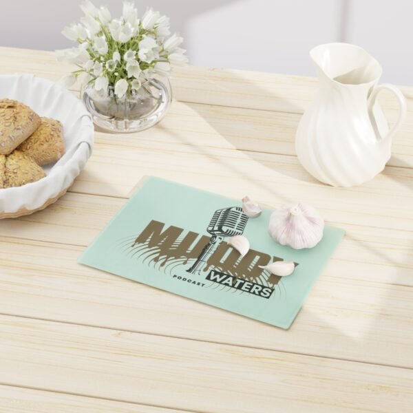 Muddy Waters Podcast Cutting Board | Unique Kitchen Gift, Podcast Fan Gift, Cooking Accessories, Home Decor, Engraved Kitchenware - Image 4