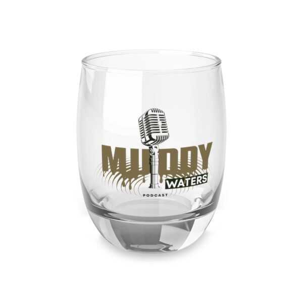 Muddy Waters Whiskey Glass, Unique Glassware, Bar Accessory, Perfect for Whiskey Lovers, Great Gift for Men, Home Bar Decor