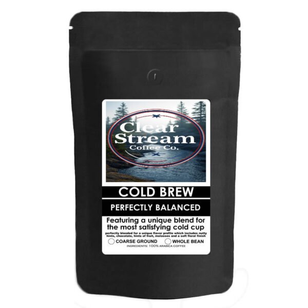 Cold Brew Coarse Coffee Grounds 12 Oz