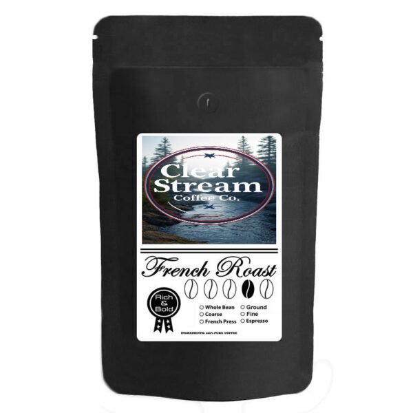 Coarse Ground Coffee - French Roast 10 Oz
