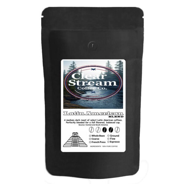 Latin American Coffee - Ground 12 Oz