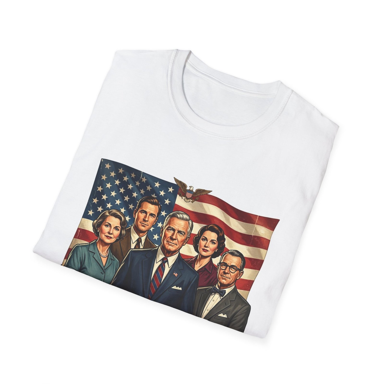 Republican Campaign T-Shirt — Westbrook Republicans Patriotic Flag Design - Image 4