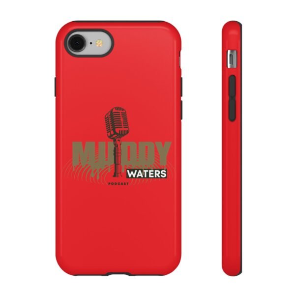 Muddy Waters Podcast Tough Phone Case – Retro Microphone Design