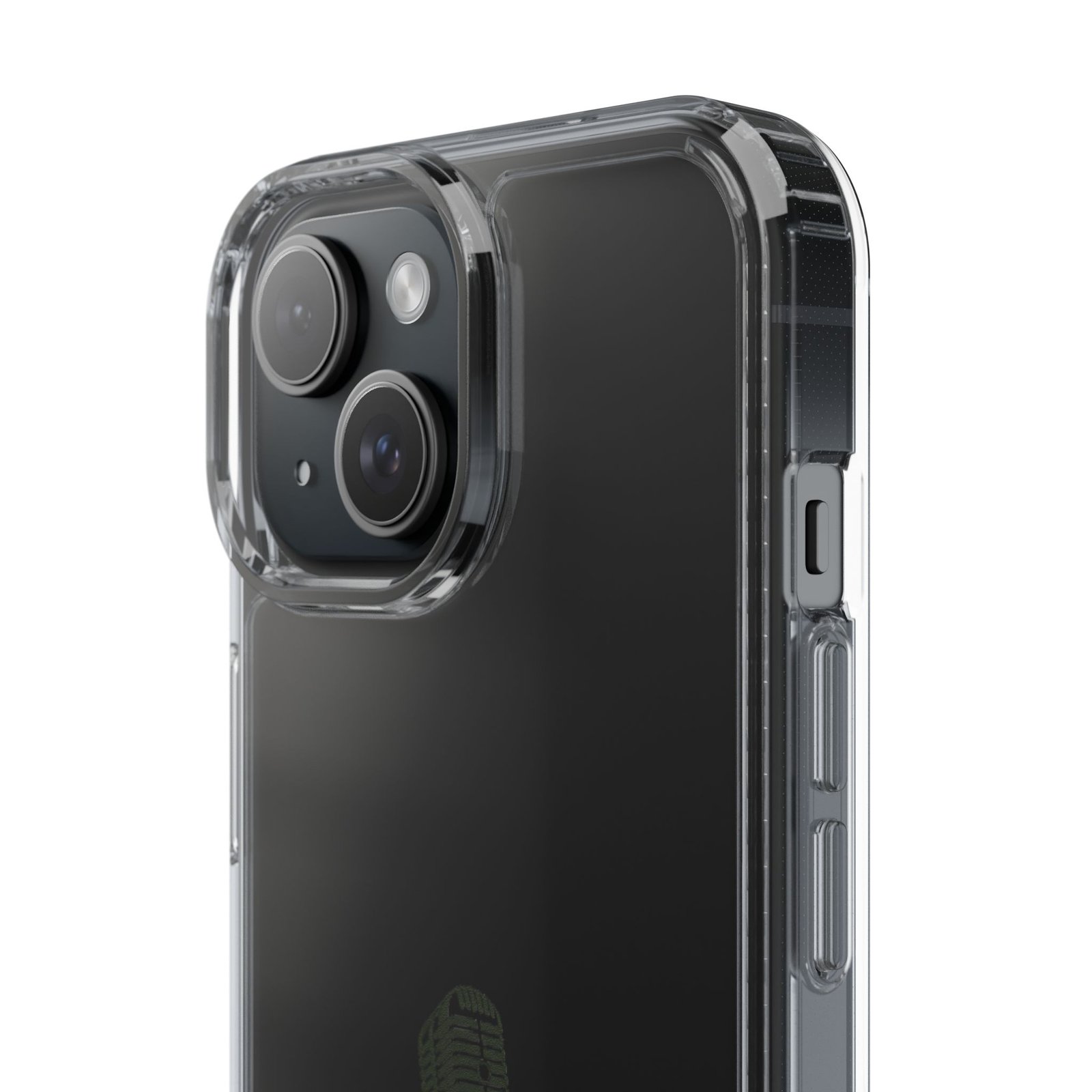 Clear Phone Case – 'Muddy Waters' Vintage Microphone Design - Image 83