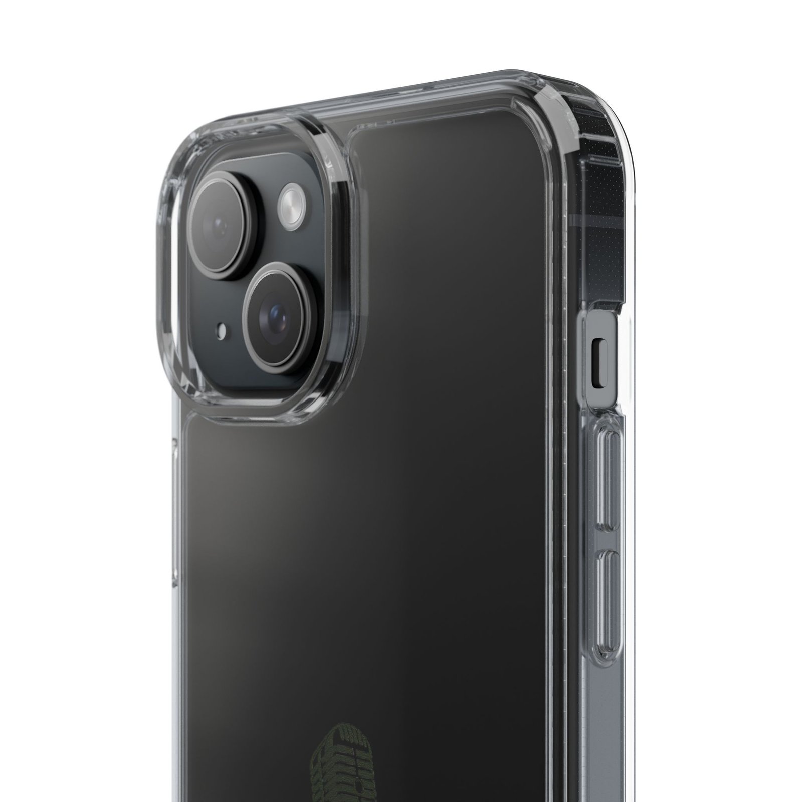 Clear Phone Case – 'Muddy Waters' Vintage Microphone Design - Image 91