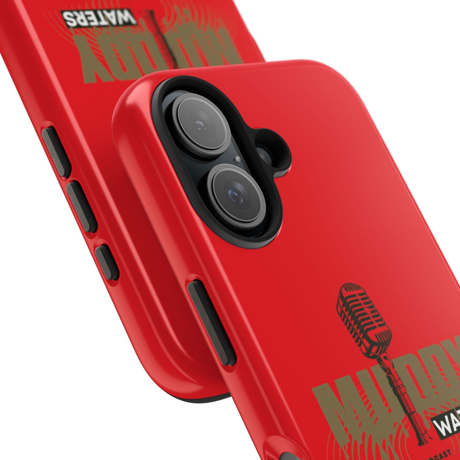Muddy Waters Microphone Tough Phone Case — Retro Blues Rock Protective Cover - Image 92