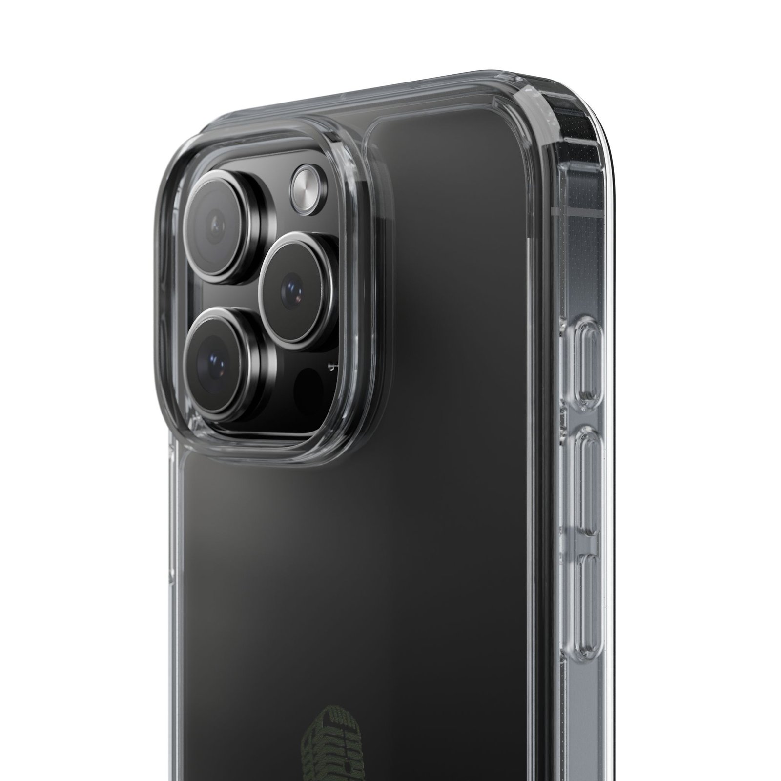 Clear Phone Case – 'Muddy Waters' Vintage Microphone Design - Image 79