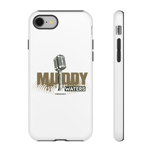 Muddy Waters Podcast Tough Phone Case – Retro Microphone Design