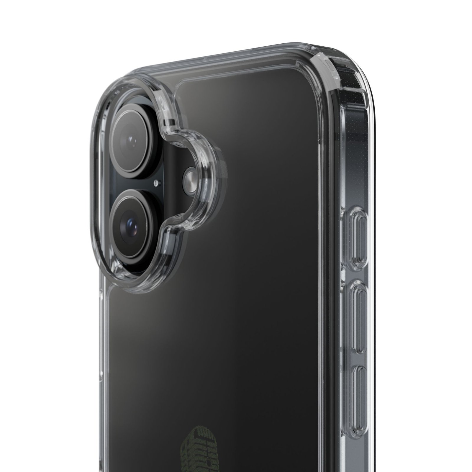 Clear Phone Case – 'Muddy Waters' Vintage Microphone Design - Image 67