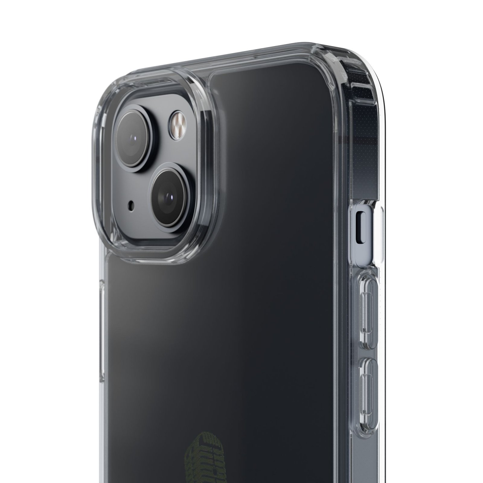 Clear Phone Case – 'Muddy Waters' Vintage Microphone Design - Image 99