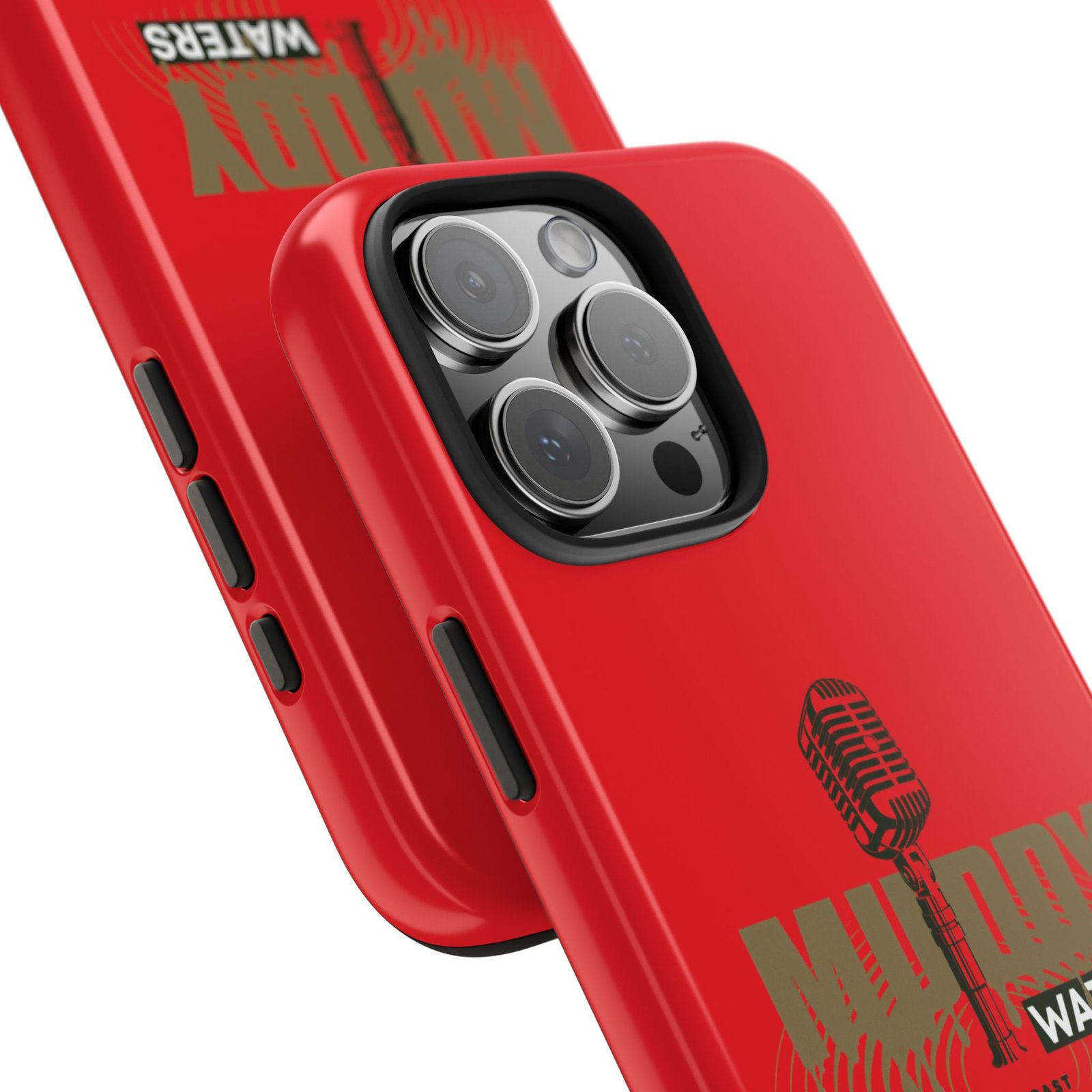 Muddy Waters Microphone Tough Phone Case — Retro Blues Rock Protective Cover - Image 89