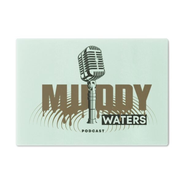 Muddy Waters Podcast Cutting Board | Unique Kitchen Gift, Podcast Fan Gift, Cooking Accessories, Home Decor, Engraved Kitchenware