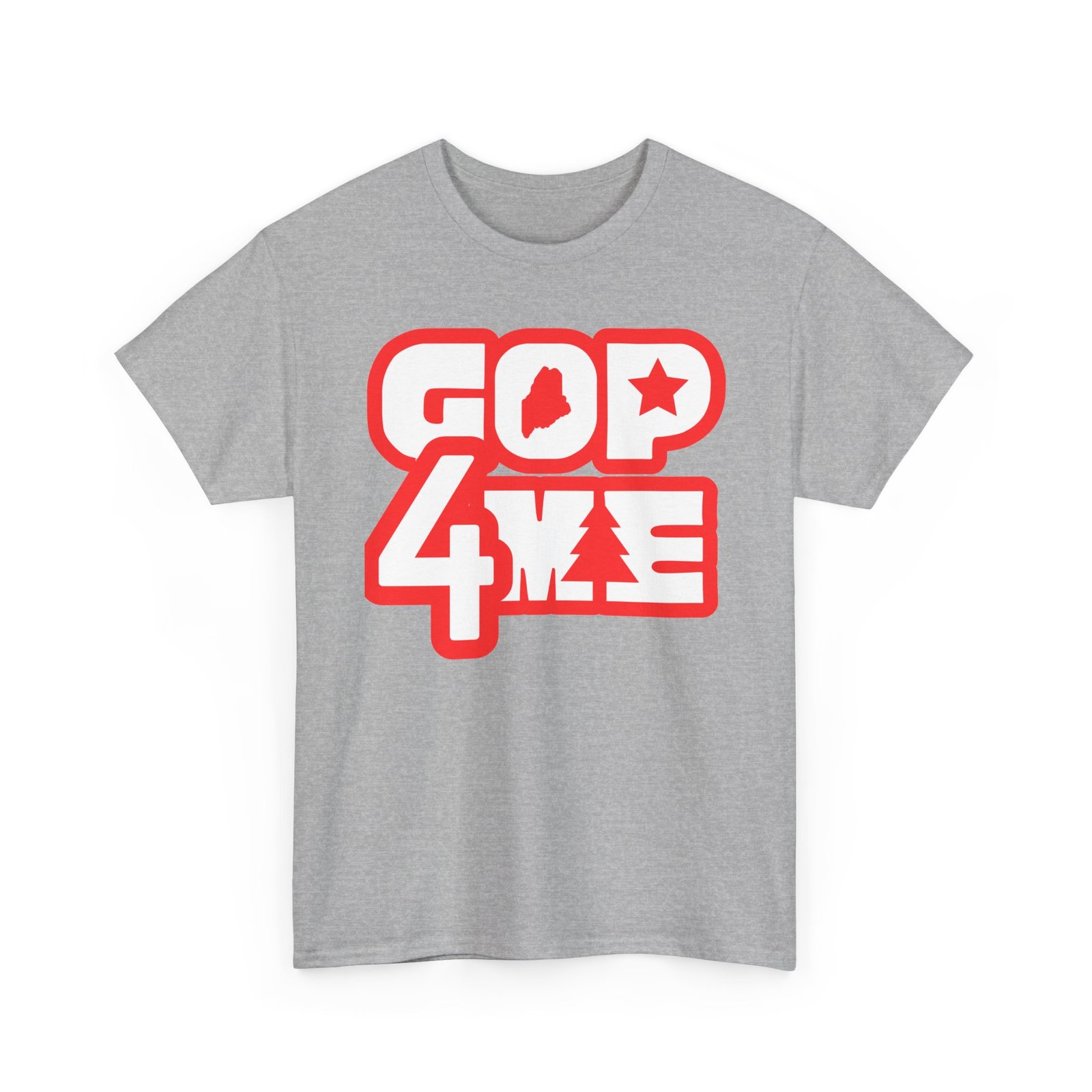 Unisex Heavy Cotton Tee: GOP 4 ME Graphic Shirt for Casual Outings, Gifts for Friends, Political Events, College Wear, Family Gatherings - Image 15
