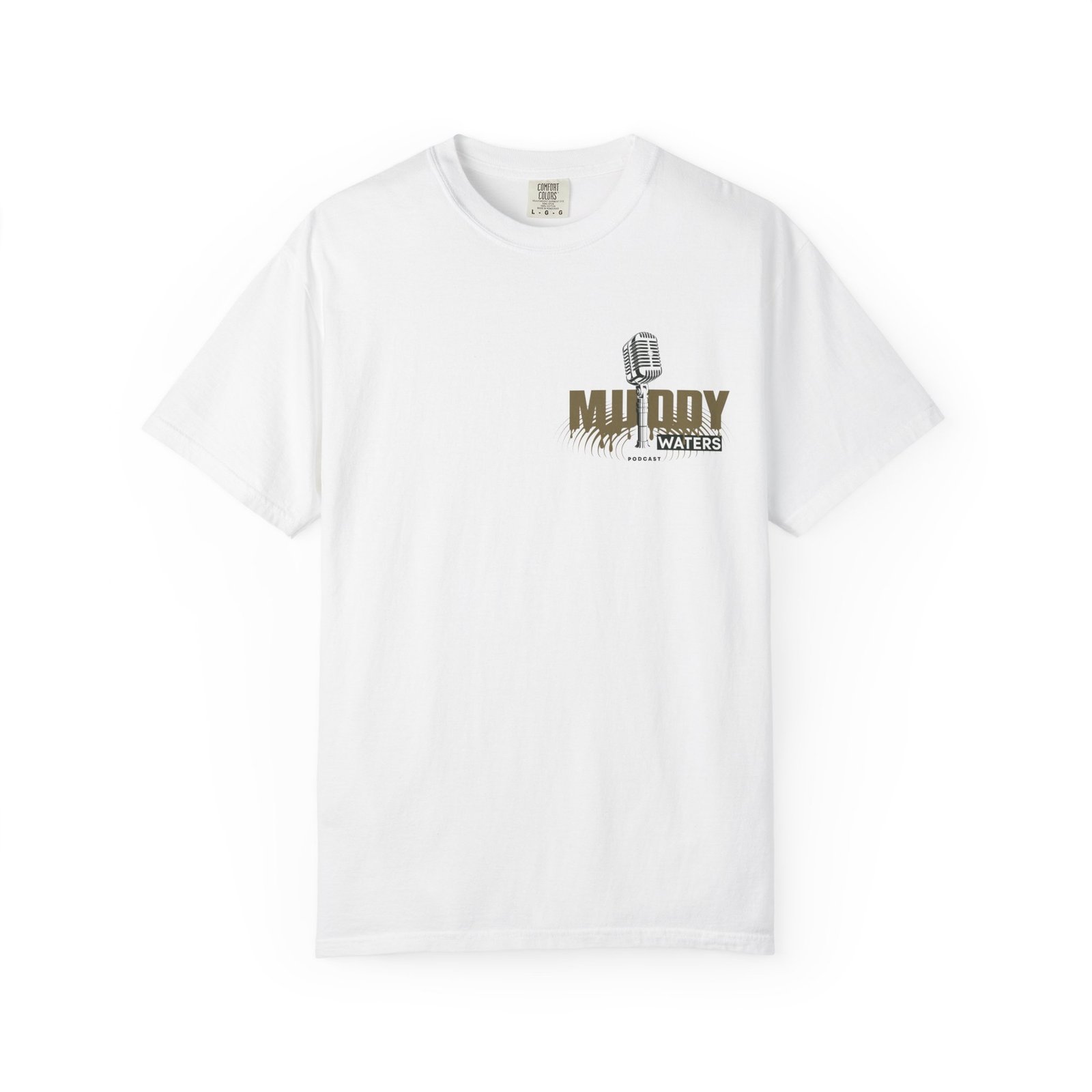 Muddy Waters Podcast Unisex Garment-Dyed T-Shirt - Casual Comfort for Fans - Image 4