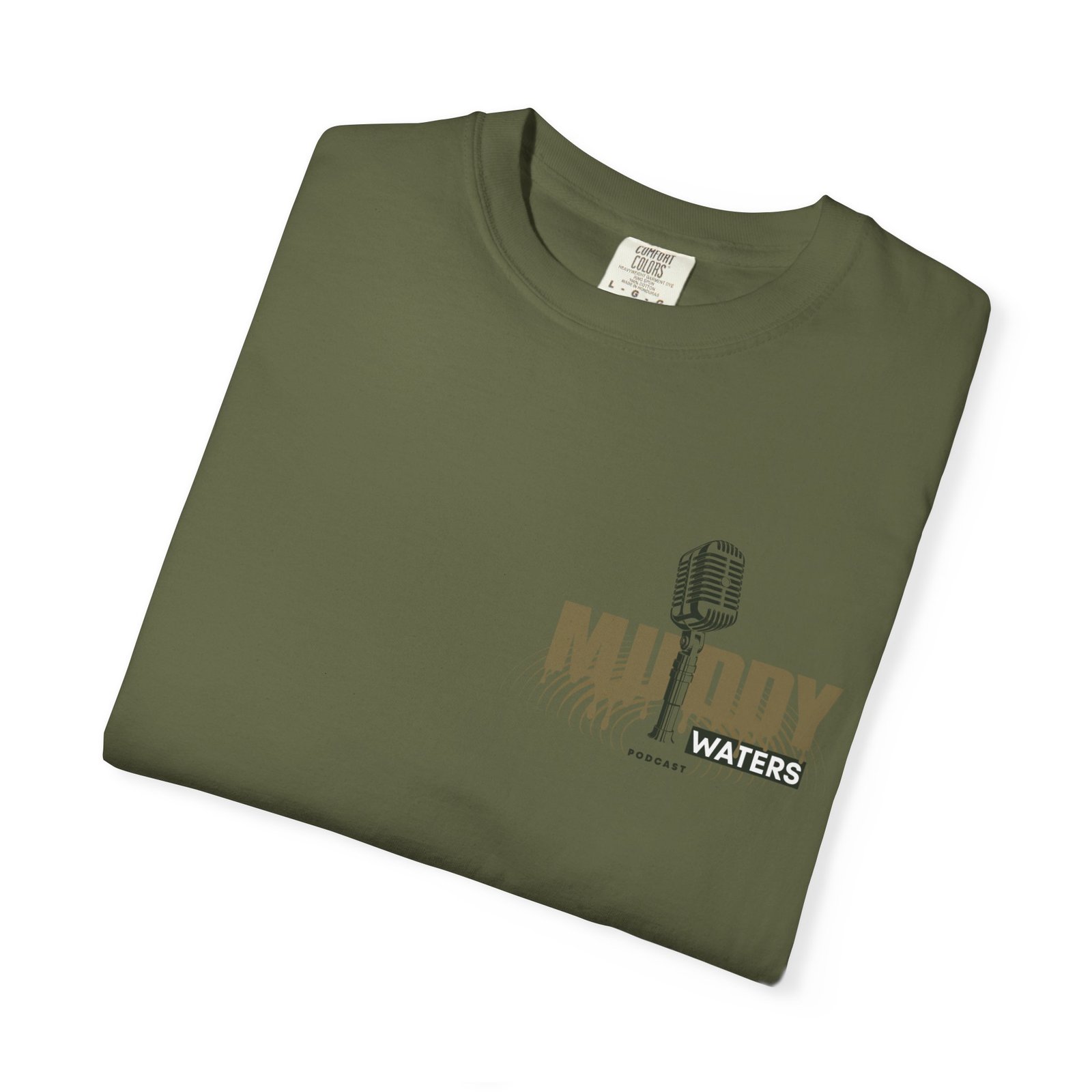 Muddy Waters Podcast Unisex Garment-Dyed T-Shirt - Casual Comfort for Fans - Image 15
