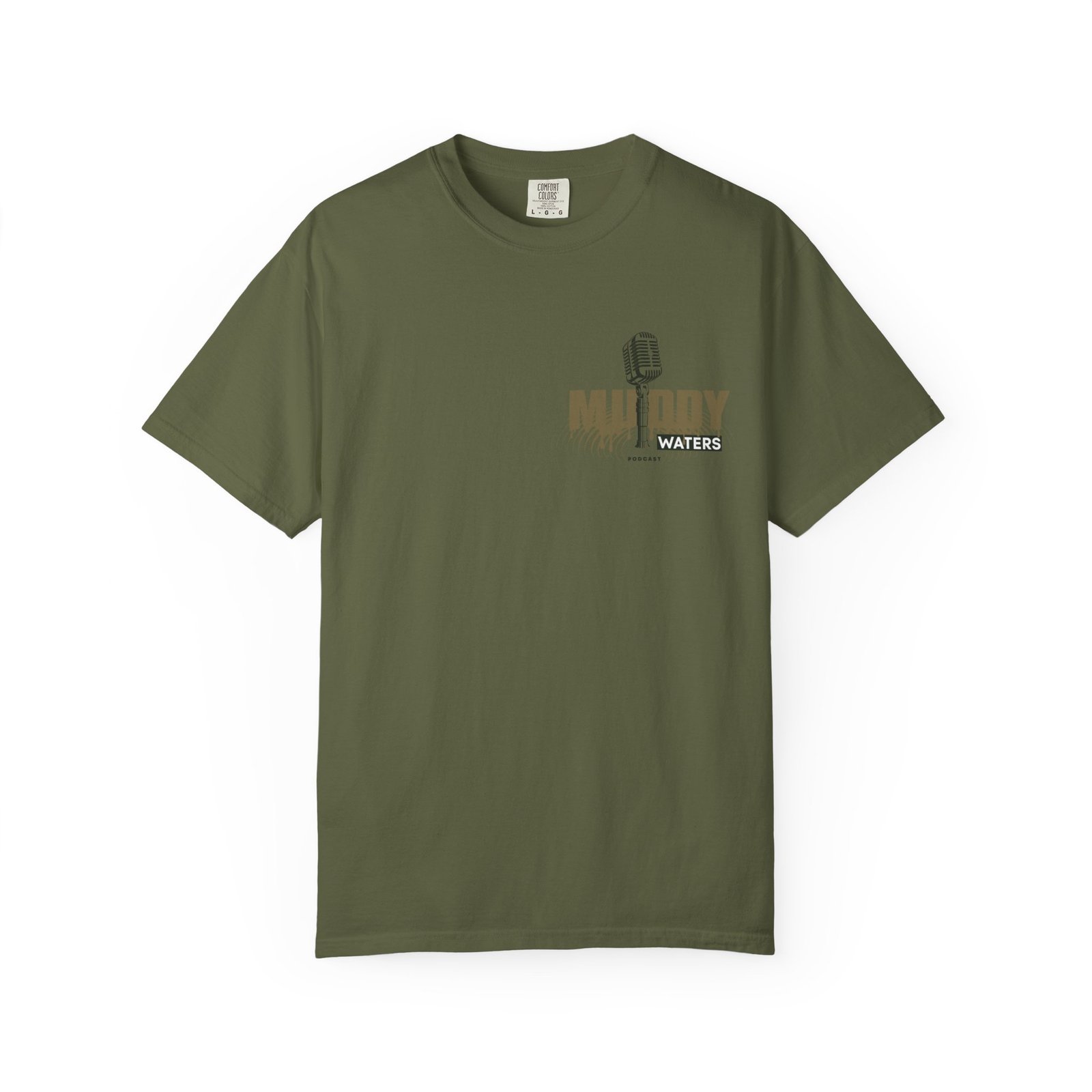 Muddy Waters Podcast Unisex Garment-Dyed T-Shirt - Casual Comfort for Fans - Image 13