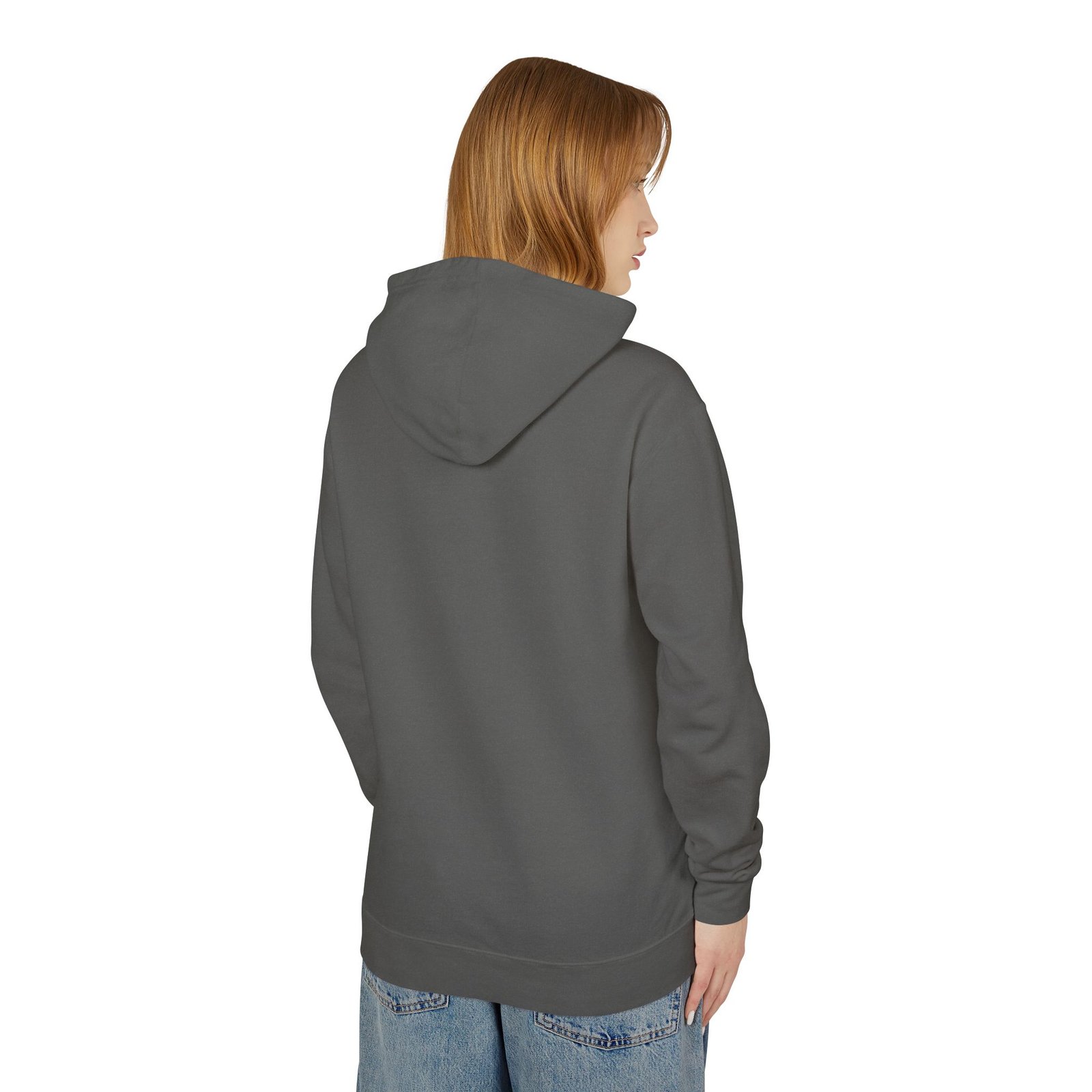 Smiley "You're Loved" Hoodie — Positive Message Lightweight Pullover - Image 3