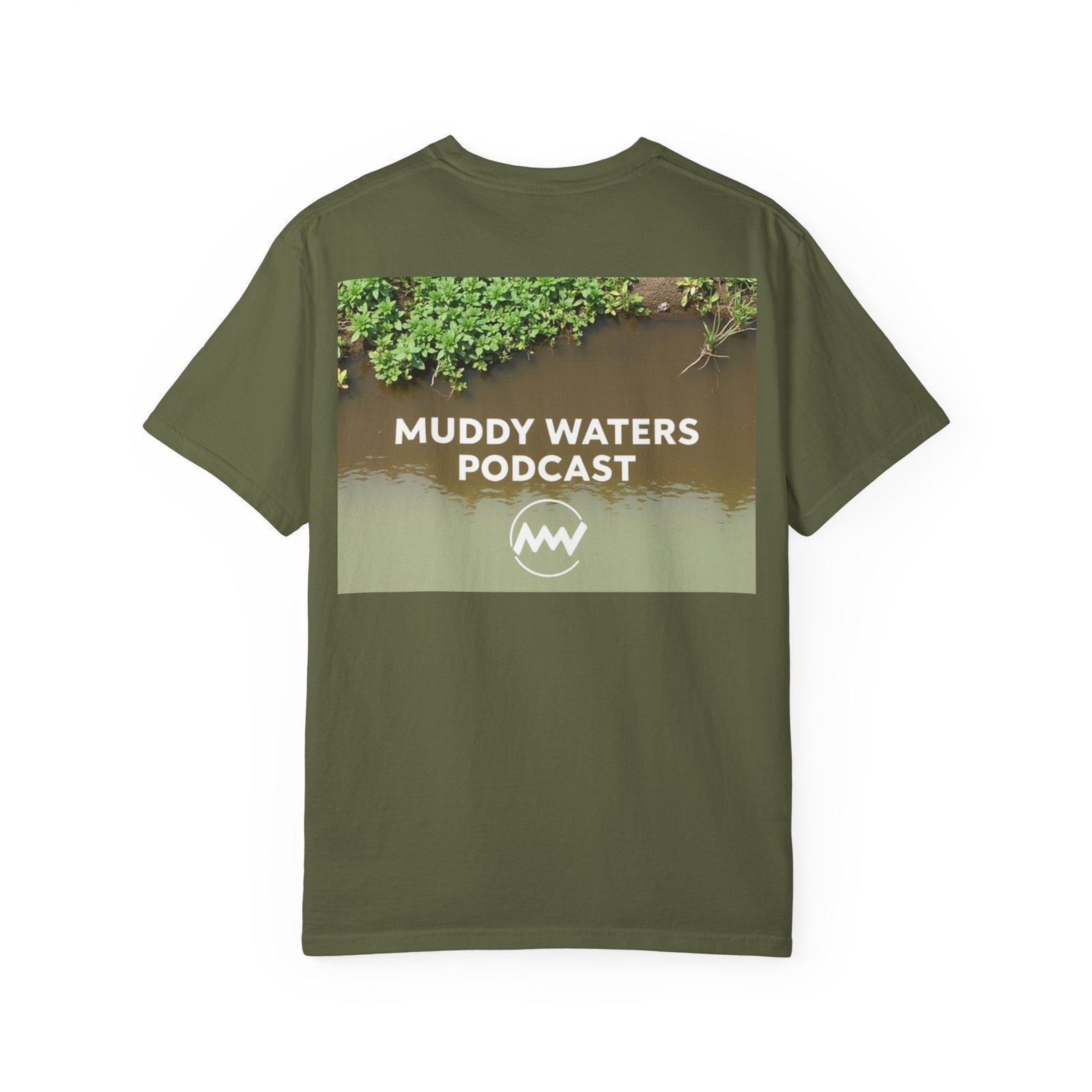 Muddy Waters Podcast Unisex Garment-Dyed T-Shirt - Casual Comfort for Fans - Image 14