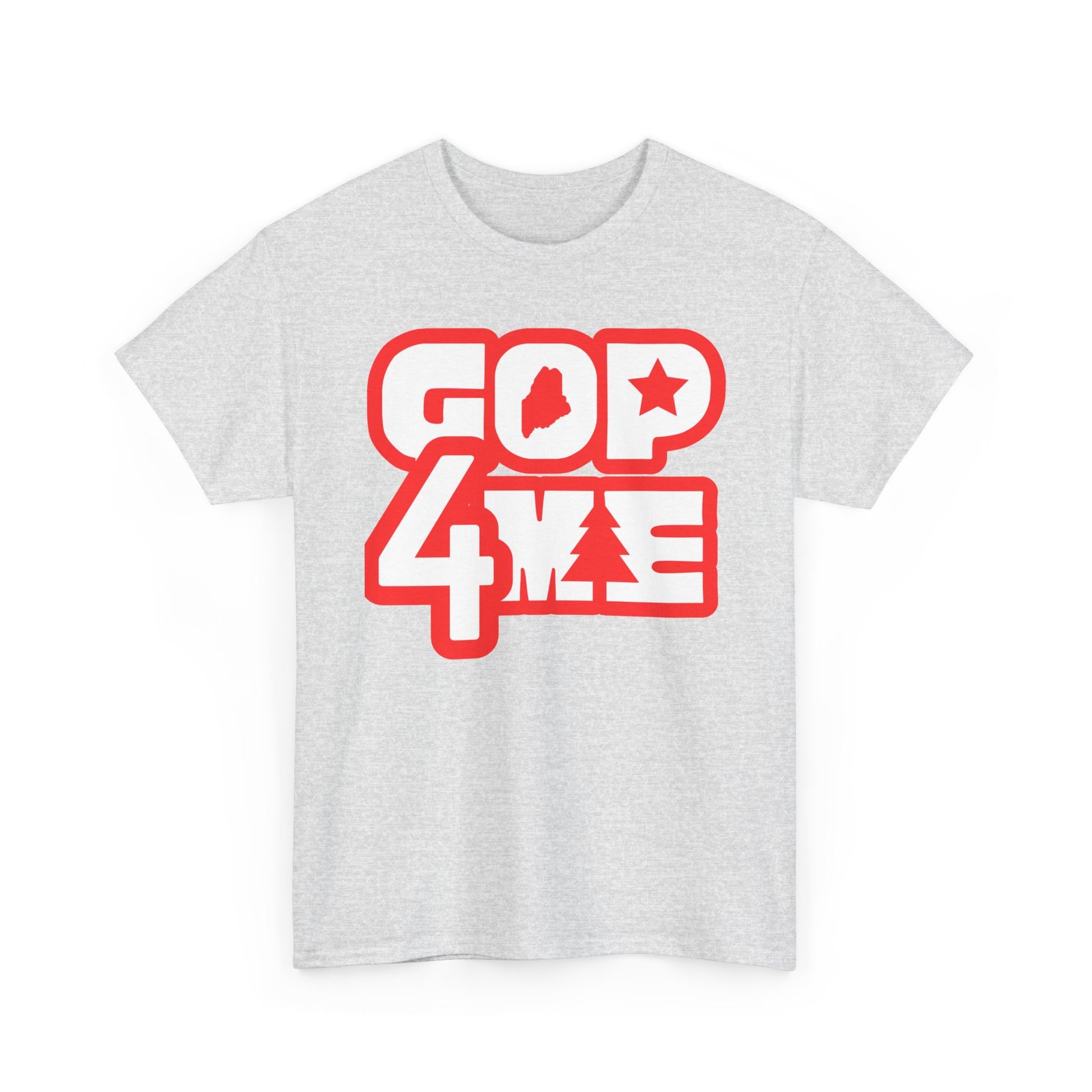 Unisex Heavy Cotton Tee: GOP 4 ME Graphic Shirt for Casual Outings, Gifts for Friends, Political Events, College Wear, Family Gatherings - Image 7