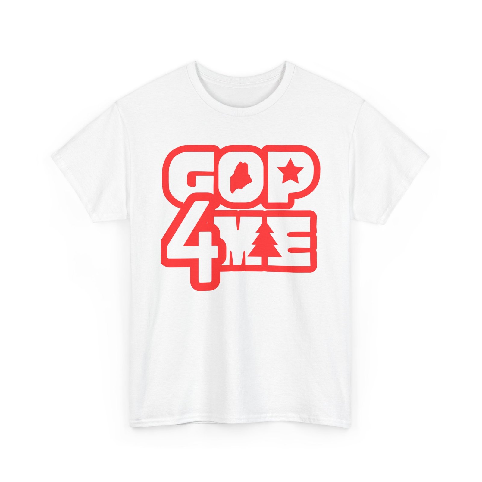 Unisex Heavy Cotton Tee: GOP 4 ME Graphic Shirt for Casual Outings, Gifts for Friends, Political Events, College Wear, Family Gatherings - Image 3