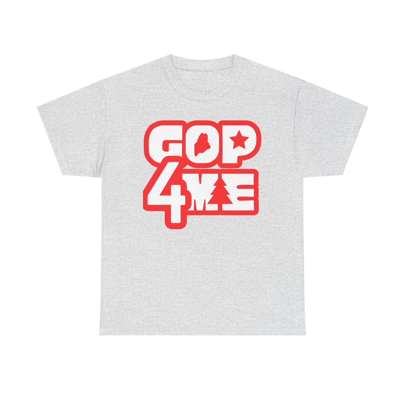 Unisex Heavy Cotton Tee: GOP 4 ME Graphic Shirt for Casual Outings, Gifts for Friends, Political Events, College Wear, Family Gatherings - Image 5