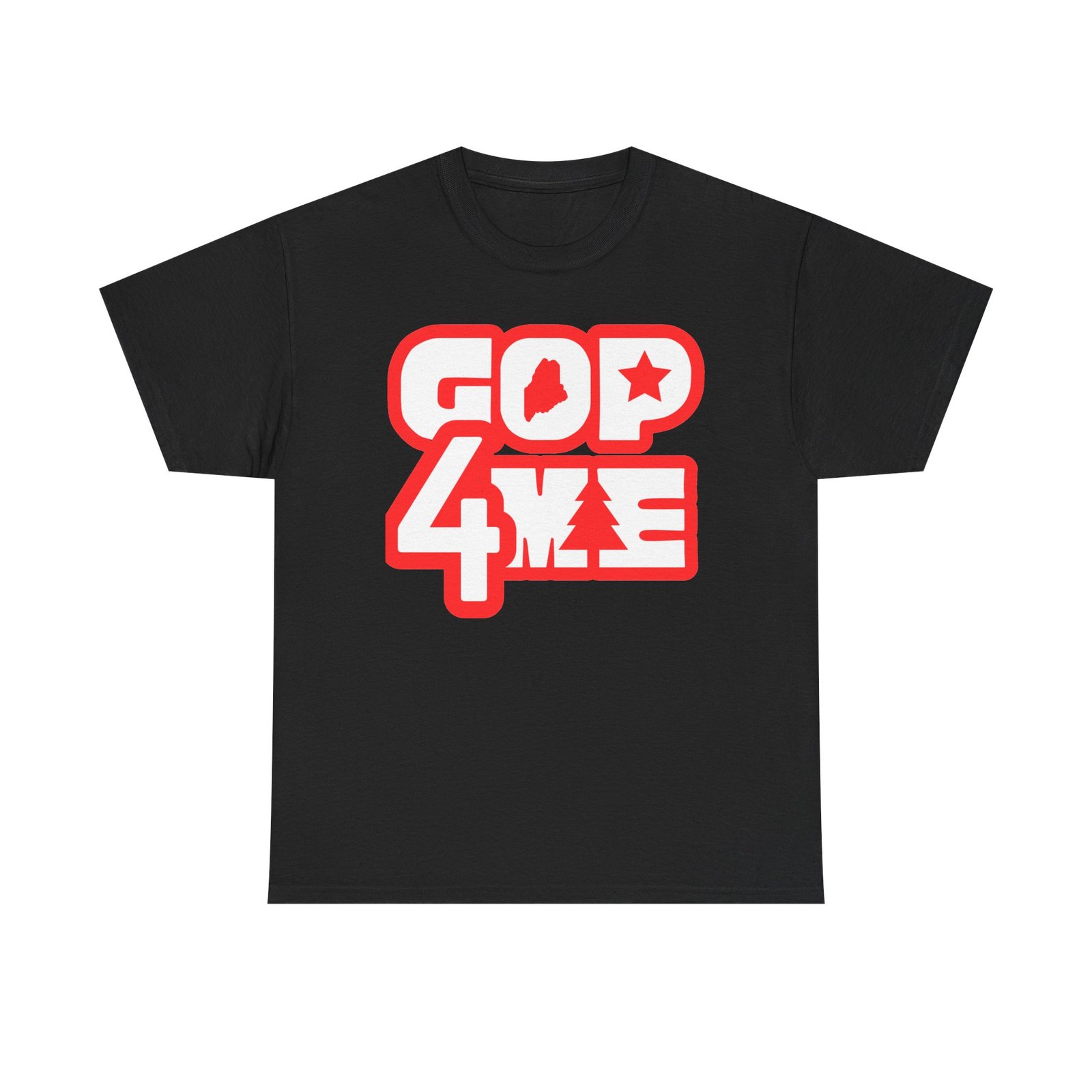 Unisex Heavy Cotton Tee: GOP 4 ME Graphic Shirt for Casual Outings, Gifts for Friends, Political Events, College Wear, Family Gatherings - Image 9